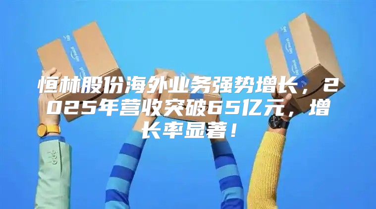 恒林股份海外业务强势增长，2025年营收突破65亿元，增长率显著！