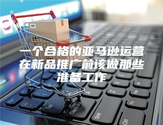 一个合格的亚马逊运营在新品推广前该做那些准备工作