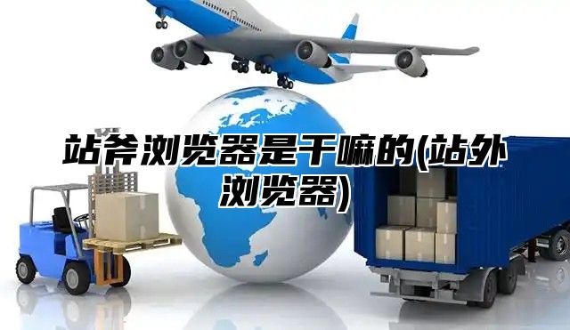 站斧浏览器是干嘛的(站外浏览器)