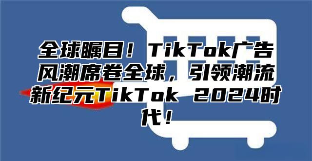 全球瞩目！TikTok广告风潮席卷全球，引领潮流新纪元TikTok 2025时代！