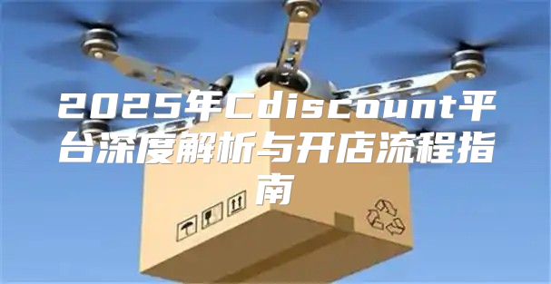 2025年Cdiscount平台深度解析与开店流程指南
