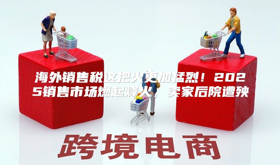 海外销售税这把火更加猛烈！2025销售市场燃起烽火，卖家后院遭殃