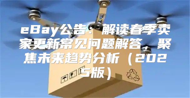 eBay公告：解读春季卖家更新常见问题解答，聚焦未来趋势分析2025版