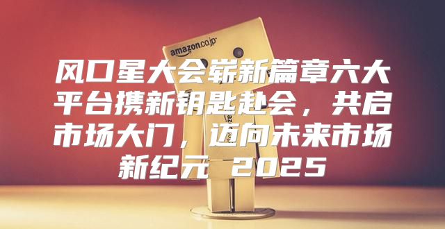 风口星大会崭新篇章六大平台携新钥匙赴会，共启市场大门，迈向未来市场新纪元 2025