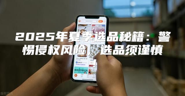 2025年夏季选品秘籍：警惕侵权风险，选品须谨慎！
