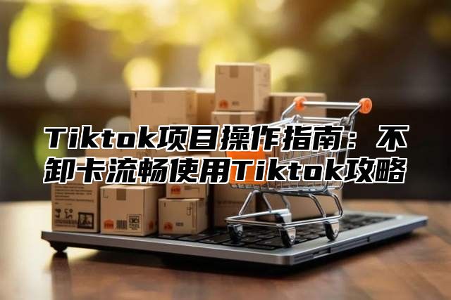 Tiktok项目操作指南：不卸卡流畅使用Tiktok攻略