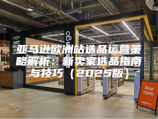 亚马逊欧洲站选品运营策略解析：新卖家选品指南与技巧2025版