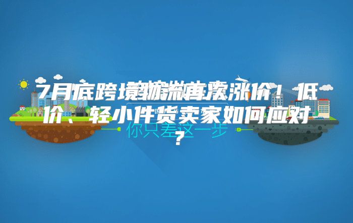 7月底跨境物流再次涨价！低价、轻小件货卖家如何应对？