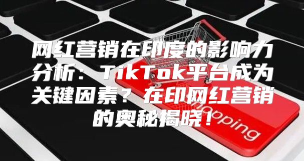 网红营销在印度的影响力分析：TikTok平台成为关键因素？在印网红营销的奥秘揭晓！