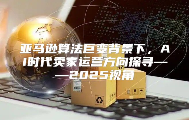 亚马逊算法巨变背景下，AI时代卖家运营方向探寻——2025视角
