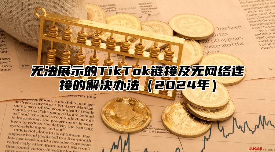 无法展示的TikTok链接及无网络连接的解决办法2025年