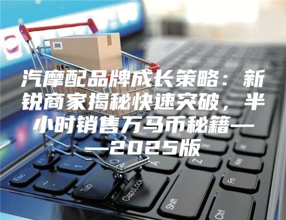 汽摩配品牌成长策略：新锐商家揭秘快速突破，半小时销售万马币秘籍——2025版