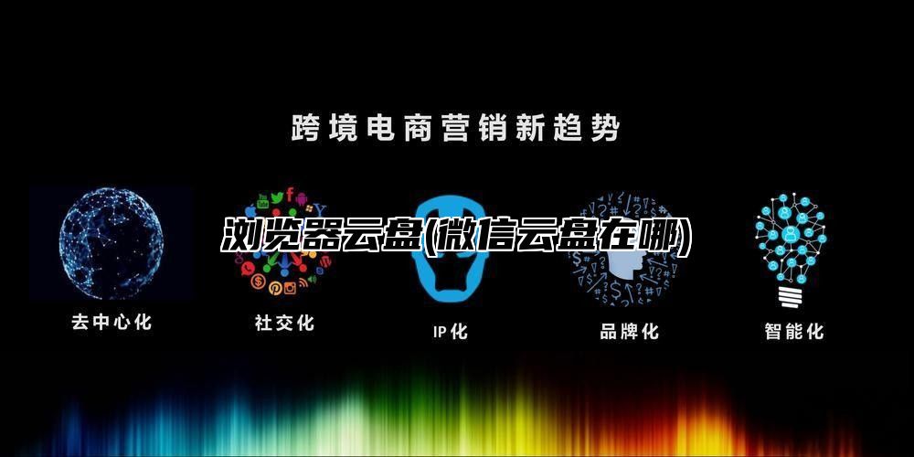 浏览器云盘(微信云盘在哪)