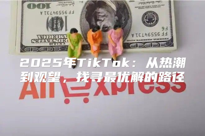 2025年TikTok：从热潮到观望，找寻最优解的路径