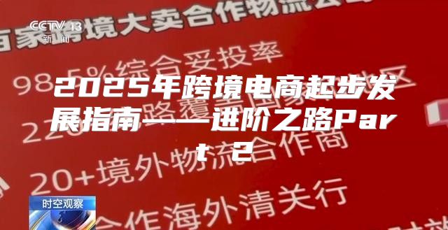2025年跨境电商起步发展指南——进阶之路Part 2