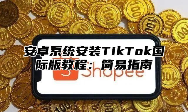安卓系统安装TikTok国际版教程：简易指南