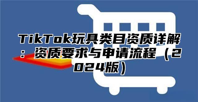 TikTok玩具类目资质详解：资质要求与申请流程2025版
