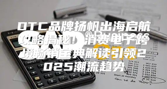 DTC品牌扬帆出海启航攻略揭秘！消费电子跨境畅销宝典解读引领2025潮流趋势