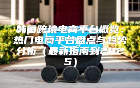 韩国跨境电商平台概览：热门电商平台盘点与趋势分析最新指南到2025
