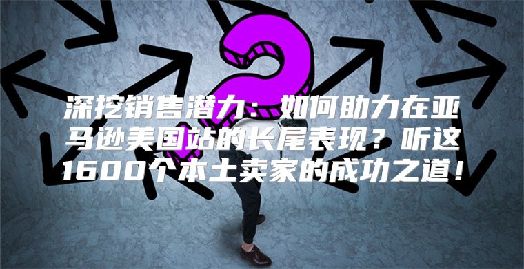 深挖销售潜力：如何助力在亚马逊美国站的长尾表现？听这1600个本土卖家的成功之道！