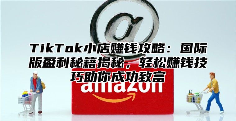TikTok小店赚钱攻略：国际版盈利秘籍揭秘，轻松赚钱技巧助你成功致富