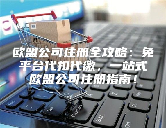 欧盟公司注册全攻略：免平台代扣代缴，一站式欧盟公司注册指南！