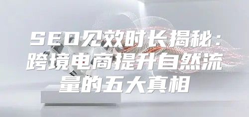 SEO见效时长揭秘：跨境电商提升自然流量的五大真相