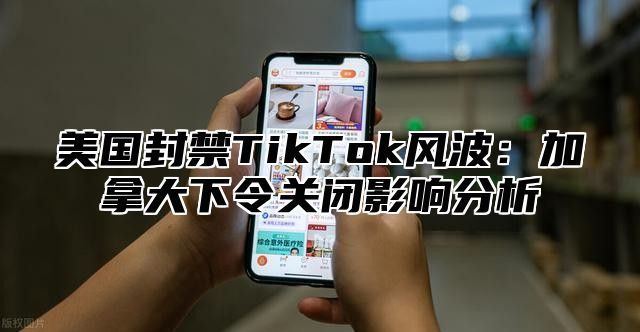 美国封禁TikTok风波：加拿大下令关闭影响分析