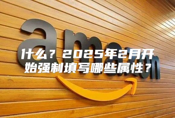 什么？2025年2月开始强制填写哪些属性？
