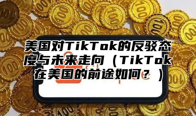 美国对TikTok的反驳态度与未来走向TikTok在美国的前途如何？