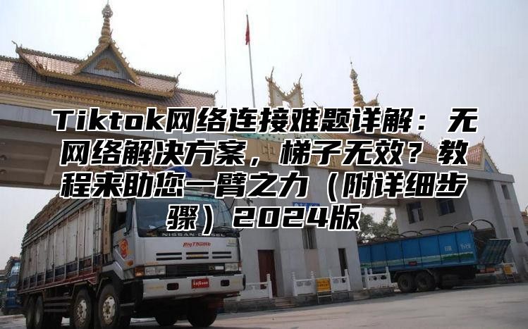 Tiktok网络连接难题详解：无网络解决方案，梯子无效？教程来助您一臂之力附详细步骤2025版