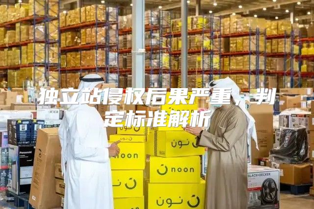 独立站侵权后果严重，判定标准解析