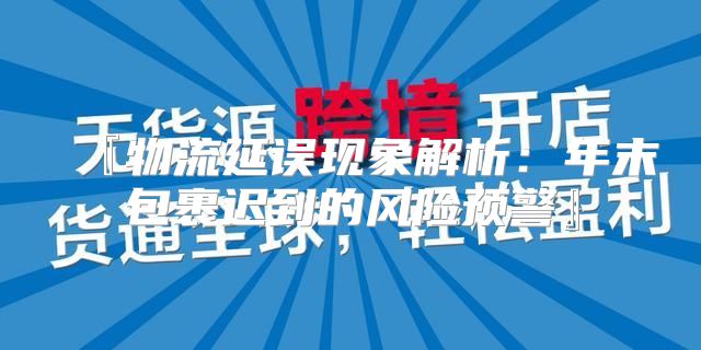 『物流延误现象解析：年末包裹迟到的风险预警』