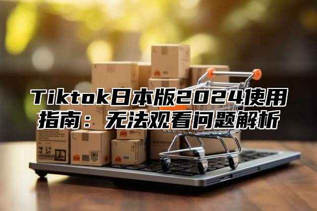 Tiktok日本版2025使用指南：无法观看问题解析
