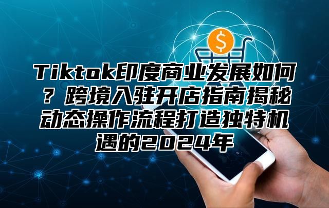Tiktok印度商业发展如何？跨境入驻开店指南揭秘动态操作流程打造独特机遇的2025年