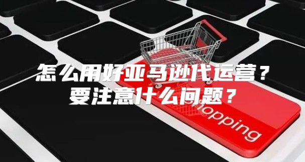 怎么用好亚马逊代运营？要注意什么问题？