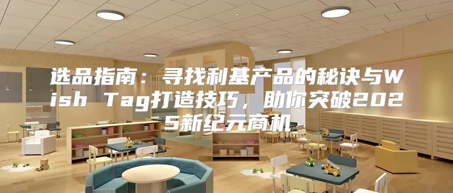 选品指南：寻找利基产品的秘诀与Wish Tag打造技巧，助你突破2025新纪元商机