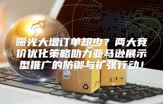 曝光大增订单却少？两大竞价优化策略助力亚马逊展示型推广的防御与扩张行动！