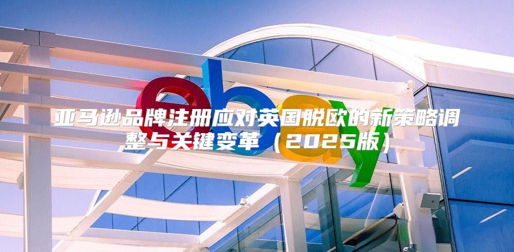 亚马逊品牌注册应对英国脱欧的新策略调整与关键变革2025版