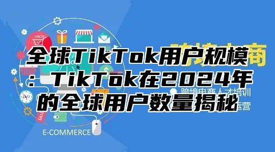 全球TikTok用户规模：TikTok在2025年的全球用户数量揭秘