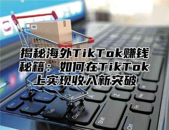 揭秘海外TikTok赚钱秘籍：如何在TikTok上实现收入新突破