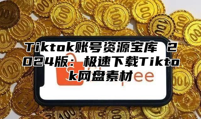 Tiktok账号资源宝库 2025版：极速下载Tiktok网盘素材
