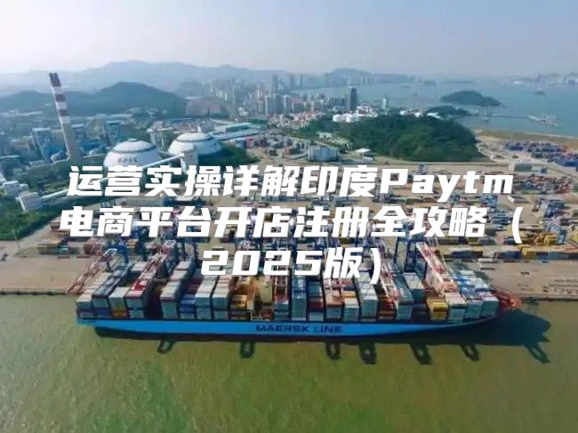 运营实操详解印度Paytm电商平台开店注册全攻略2025版