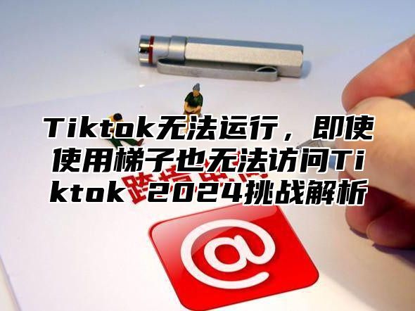 Tiktok无法运行，即使使用梯子也无法访问Tiktok 2025挑战解析