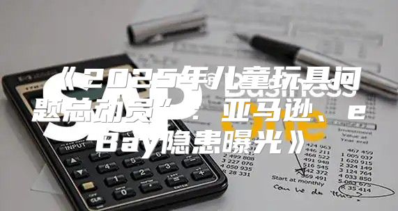 2025年儿童玩具问题总动员”：亚马逊、eBay隐患曝光