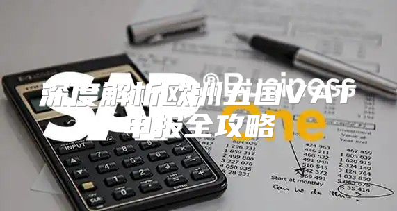 深度解析欧洲五国VAT申报全攻略