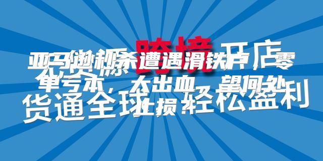亚马逊秒杀遭遇滑铁卢，零单亏本，大出血，望何处止损？