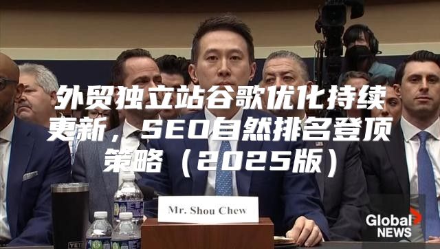 外贸独立站谷歌优化持续更新，SEO自然排名登顶策略2025版