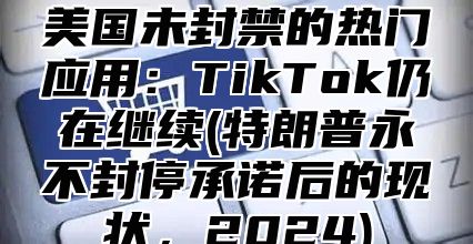 美国未封禁的热门应用：TikTok仍在继续(特朗普永不封停承诺后的现状，2025)