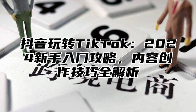 抖音玩转TikTok：2025新手入门攻略，内容创作技巧全解析
